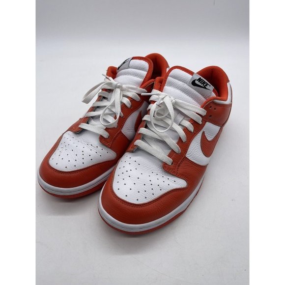 Nike Dunk Low By You “Syracuse” Orange White Men‎ Size 12 FN0569-900 - Picture 1 of 8